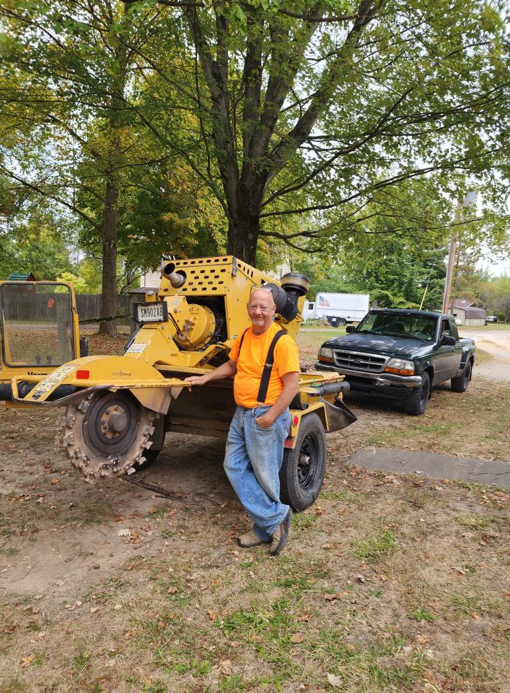 Stump grinding